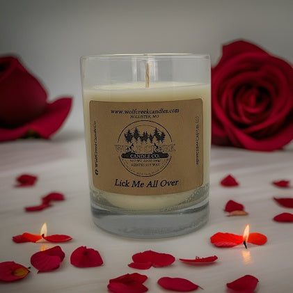 Lick Me All Over Soy Candle