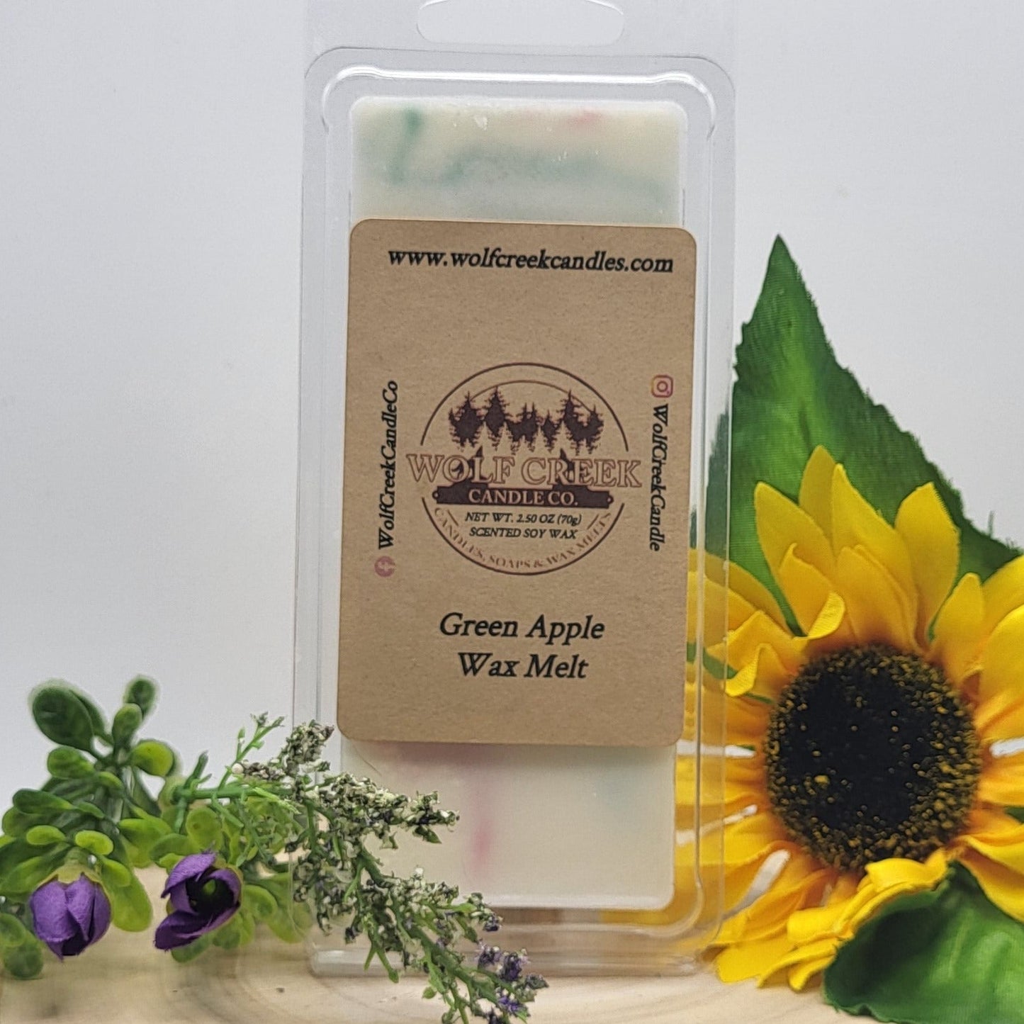 Green Apple Wax Melt - Wolf Creek Candle Co.