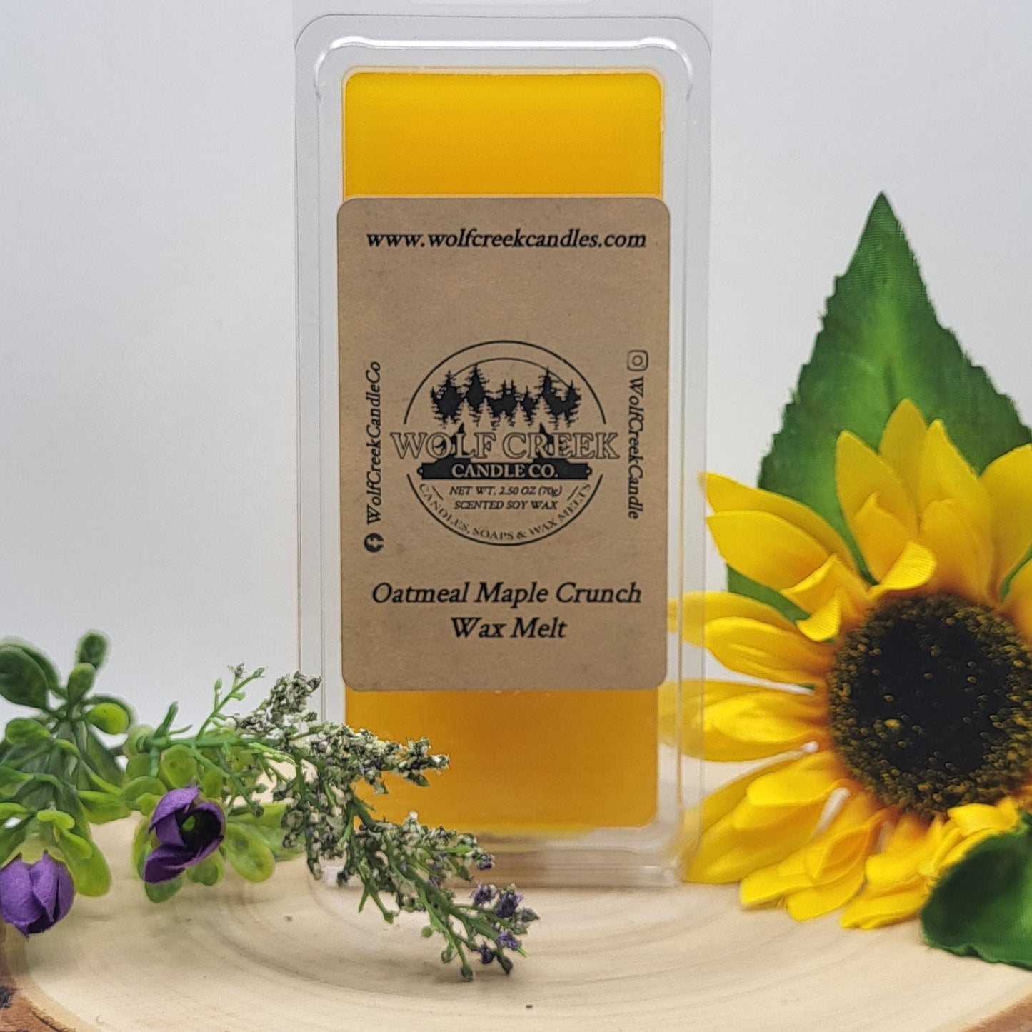 Oatmeal Maple Crunch Wax Melt - Wolf Creek Candle Co.