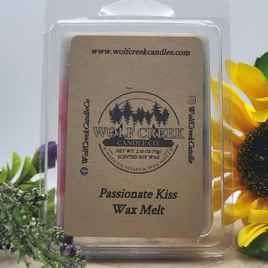 Passionate Kiss Wax Melt - Wolf Creek Candle Co.