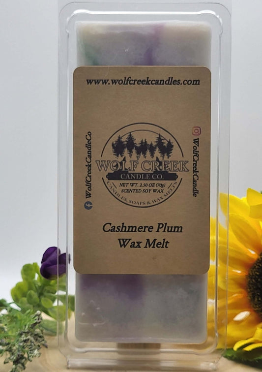 Cashmere Plum Wax Melt - Wolf Creek Candle Co.