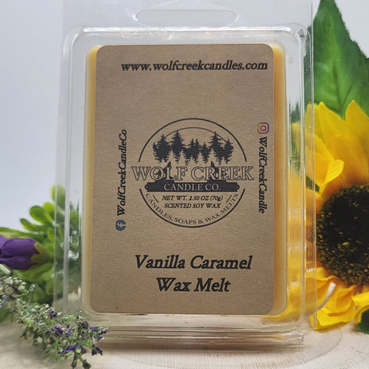 Vanilla Caramel Wax Melt - Wolf Creek Candle Co.