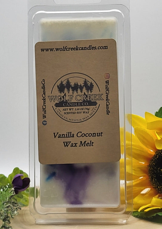 Vanilla Coconut Wax Melt - Wolf Creek Candle Co.